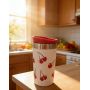 300ml or 240ml Double-Layer Stainless Steel Coffee Mug Cute  Pattern Leak-Proof Portable Travel Cup for Daily Office Outdoor Use