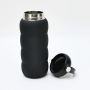 新商品 600ml かわいいポータブルアウトドア用曲線形状広口簡単お手入れステンレス製断熱カップウォーターボトル