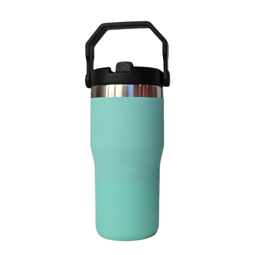 20OZ Stainless Steel Metal Double Wall Travel Vacuum Water Bottle Insulated Coffee Tumbler with Handle Lid Straw 20OZ Stainless Steel Metal Double Wall Travel Vacuum Water Bottle Insulated Coffee Tumbler with Handle Lid Straw