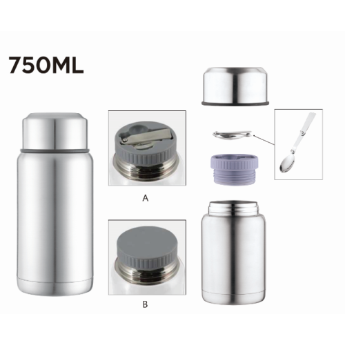 Double Wall 304 Stainless Steel Storage Food Jar Vacuum Bento Insulated Flask Thermos Lunch Box