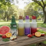 High Quality 304 Stainless Steel 350ML Sports Water Bottle Portable Double Wall Vacuum Flask Leak-proof 6-12 Hours Tumbler
