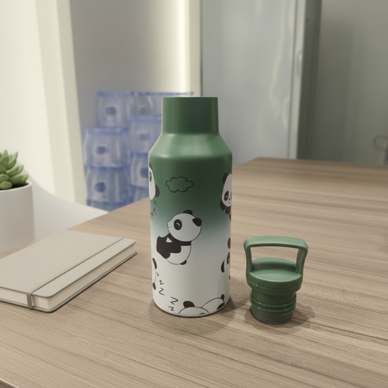High Quality 304 Stainless Steel 350ML Sports Water Bottle Portable Double Wall Vacuum Flask Leak-proof 6-12 Hours Tumbler