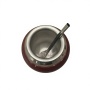 Maßgefertigtes Großhandels-Set klassischer argentinischer Yerba-Mate-Becher, doppelwandig, vakuumisoliert, Edelstahl, leicht, Camping-Set Bombillas