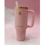 Insulated 30oz 40oz Tumbler with Handle and Straw Lid 100% Leak-Proof Cup holder Friendly Travel Mug Gifts for All