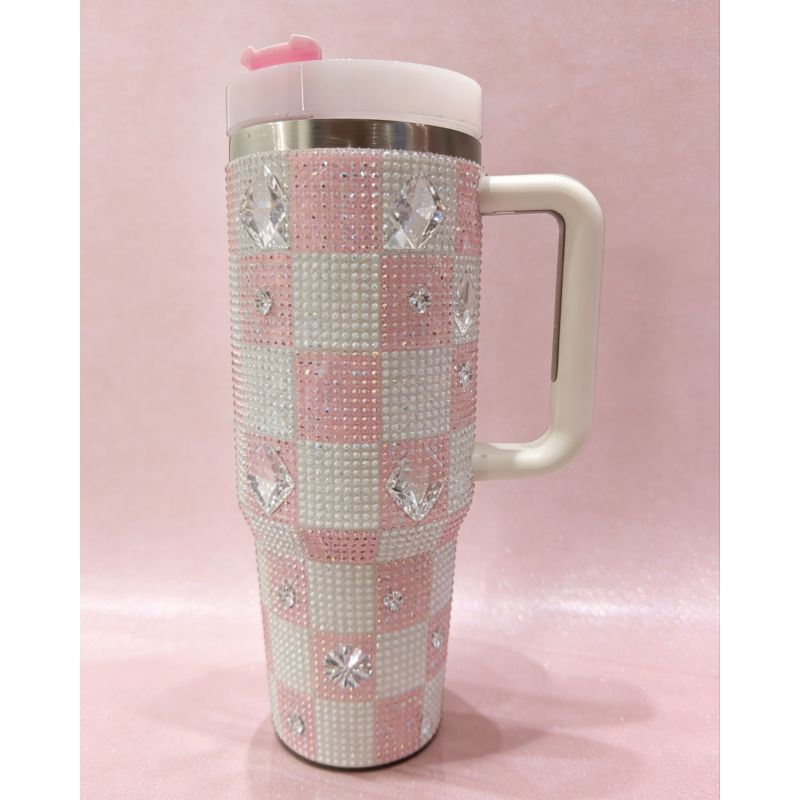 Insulated 30oz 40oz Tumbler with Handle and Straw Lid 100% Leak-Proof Cup holder Friendly Travel Mug Gifts for All