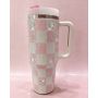 Insulated 30oz 40oz Tumbler with Handle and Straw Lid 100% Leak-Proof Cup holder Friendly Travel Mug Gifts for All