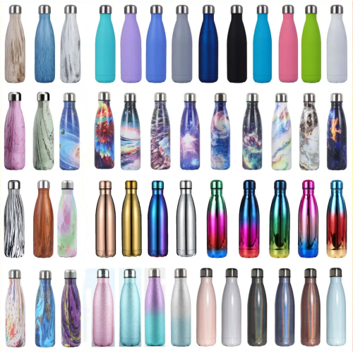 Wholesale Double Wall Stainless Steel Cola 500ml Water Bottle