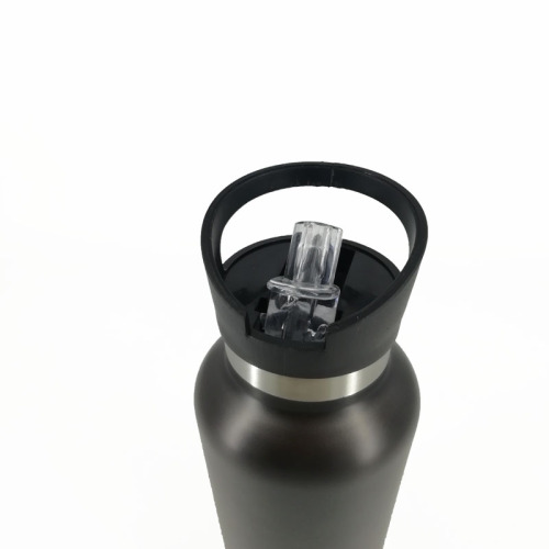 Double Wall Vacuum Insulated Travel Stainless Steel Sport Water Bottle with Handle