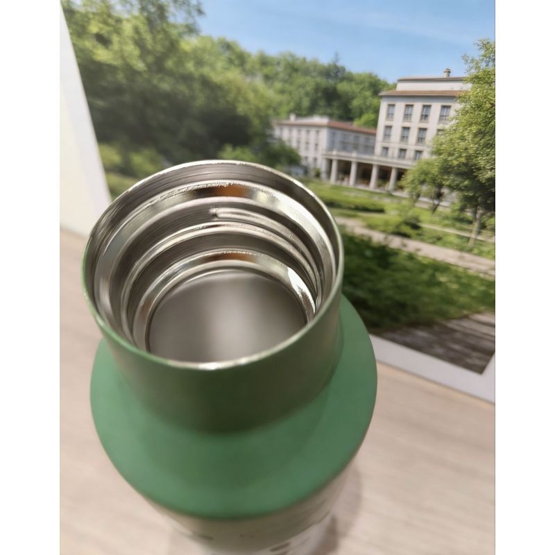 Leakproof Insulated Sports Water Bottle Stainless Steel Gym Flask with Handle for Running Hiking Camping