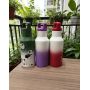 Leakproof Insulated Sports Water Bottle Stainless Steel Gym Flask with Handle for Running Hiking Camping