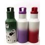Leakproof Insulated Sports Water Bottle Stainless Steel Gym Flask with Handle for Running Hiking Camping