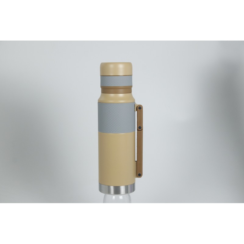 Double Wall Stainless Steel Thermos Bottle Portable Leakproof Insulated Water Bottle Large Capacity Travel Camping Vacuum Flask