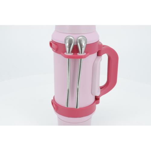 Modern Insulated Kettle South American Yerba Mate Stainless Steel Water Bottle 304 Portable Car Thermos for Outdoor Sports