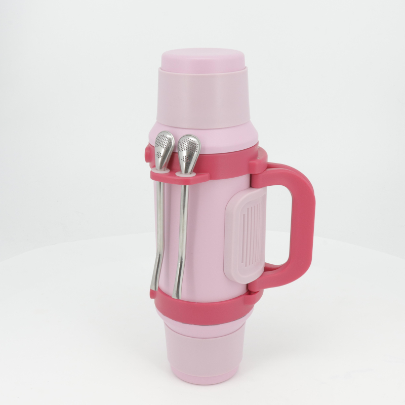 Modern Insulated Kettle South American Yerba Mate Stainless Steel Water Bottle 304 Portable Car Thermos for Outdoor Sports