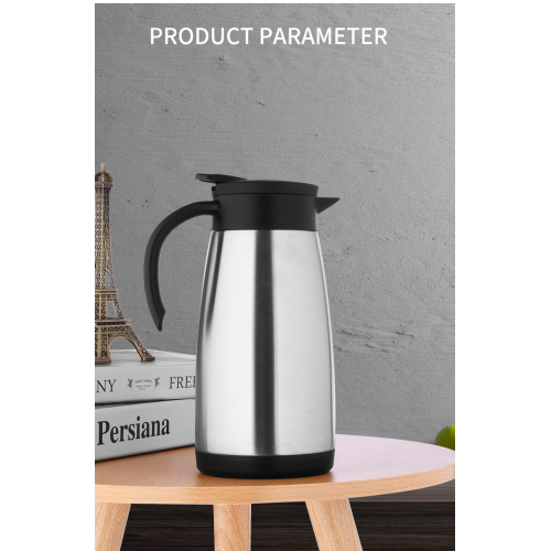 Wholesale 500ml 750ml 1000ml 1200ml 1400ml Double Wall Stainless Steel Vacuum Thermal Coffee Pot Thermos Tea Coffee Pot