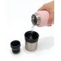 Thermos da viaggio/campeggio all'aperto in acciaio inossidabile di grande capacità con tazza inclusa.