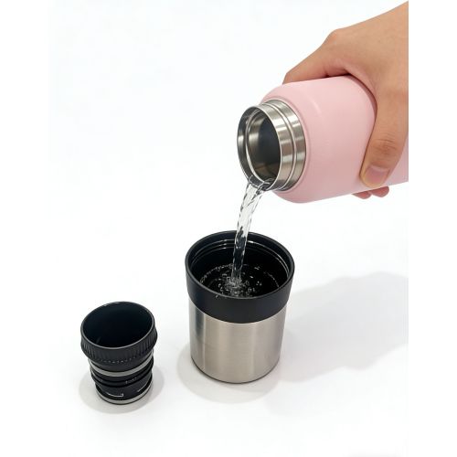 Large Capacity Insulated Stainless Steel Outdoor Camping Travel Thermos Vacuum Flasks With Cup