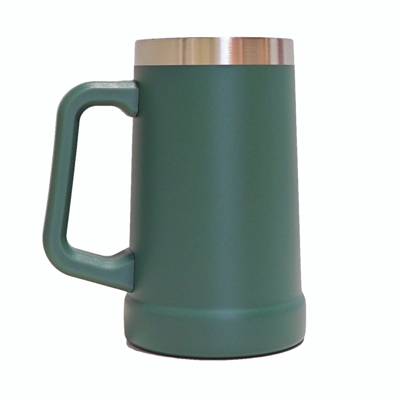 Manufacturer Tumbler 710ml Travel Beer Mug Wine Tumbler Cups Stainless Steel Insulated Coffee Mug with Handle