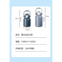 Custom Gym Drink Sport Insulated Double Wall Wide Mouth Stainless Steel Vacuum Flask Water Bottle