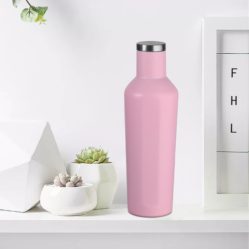 500ml Fashion Double Wall Stainless Steel Vacuum Flask Travel Water Tumbler Wine Bottle