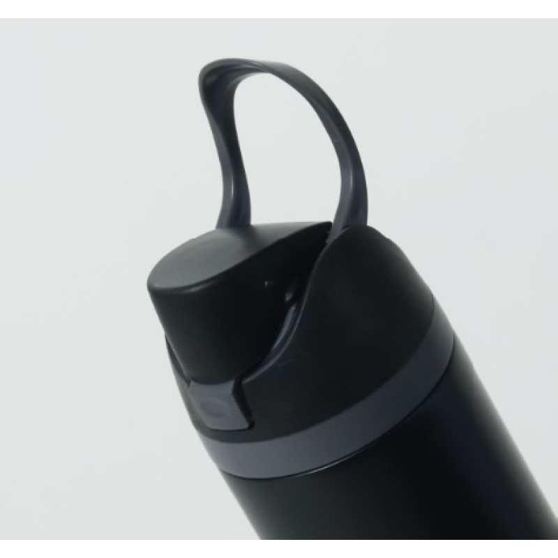 Thermos a doppia parete in acciaio inox con isolamento sottovuoto, a prova di perdite, con logo moderno inciso, 12-24 ore di utilizzo, senza BPA, ideale per l'uso esterno.