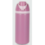 Thermos a doppia parete in acciaio inox con isolamento sottovuoto, a prova di perdite, con logo moderno inciso, 12-24 ore di utilizzo, senza BPA, ideale per l'uso esterno.