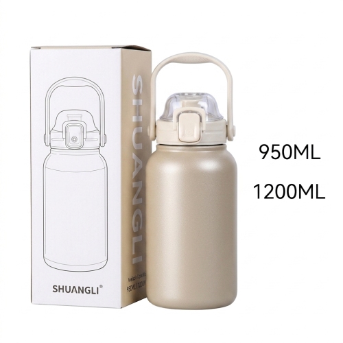 Custom Larger Capacity Gym Sport BPA Free Stainless Steel Easy Carry Thermos Insulated Cup Water Bottle Custom Larger Capacity Gym Sport BPA Free Stainless Steel Easy Carry Thermos Insulated Cup Water Bottle