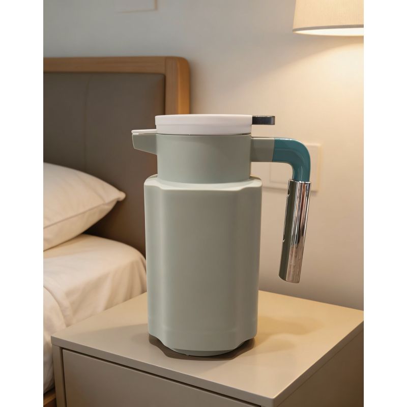 Stylish Multi-Color Insulated Carafe with Durable Glass Inner Liner and Easy-Pour Spout for Coffee Tea and Water