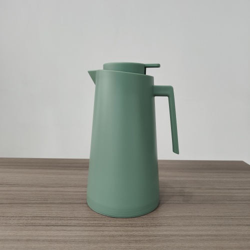 Nordic Style Asbestos Free Glass Liner Insulated Coffee Thermos Pot Double Wall Vacuum Teapot Thermos Flask