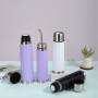 Bombilla Argentina 3 in 1 da 750 ml, thermos in acciaio inox con isolamento sottovuoto per yerba mate, cannuccia e infusore per tè.