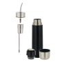 Bombilla Argentina 3 in 1 da 750 ml, thermos in acciaio inox con isolamento sottovuoto per yerba mate, cannuccia e infusore per tè.