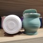 Tazza da tè Yerba Mate in acciaio inox con bombilla, nuovo stile argentino, in offerta speciale.