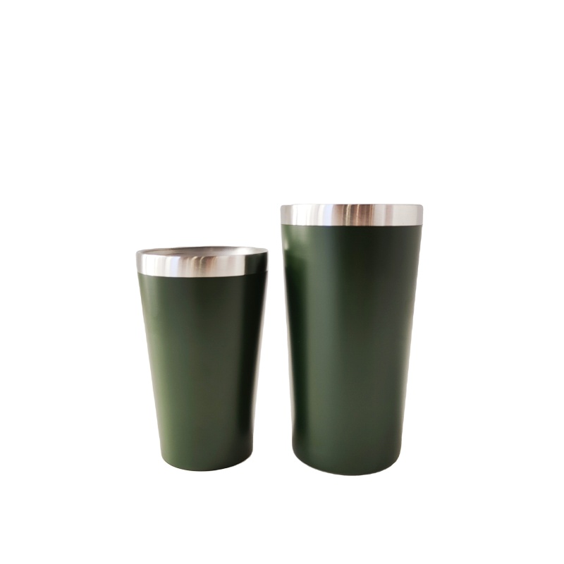 Tazza da tè mate a doppia parete in acciaio inossidabile da 5 oz e 6 oz, molto apprezzata.