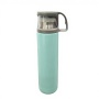 2026 Stainless Steel Vacuum Insulated Thermos Bottle Plastic Lid Handgrip BPA Free Leak-Proof Double Wall Thermal Insulation