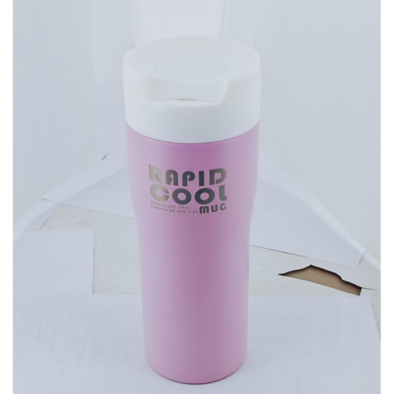 Rapid Cool Mug – Neue Produktideen 2023: Kaffeebecher mit individuellem Logodruck, Edelstahlbecher mit Deckel, ideal fürs Büro.