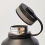 Gourde de sport/voyage à double paroi en acier inoxydable de grande capacité