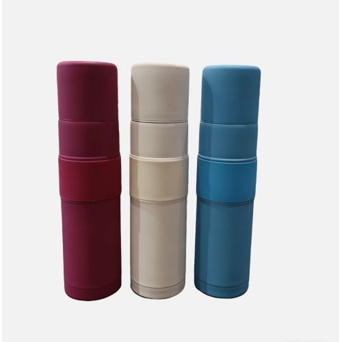 Stainless Steel Yerba Mate Bullet Shaped Insulated Tumbler with Leak-Proof Lid for Cafe Office Outdoor Daily Use