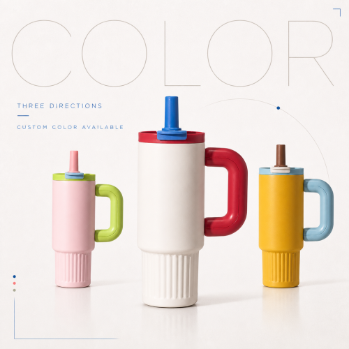 1000ml 316 Stainless Steel Tumbler with Handle 