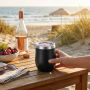 12oz Egg Shape Stainless Steel Tumbler OEM | Bluegreen