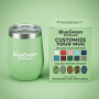 12oz Egg Shape Stainless Steel Tumbler OEM | Bluegreen