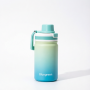 350ml Stainless Steel Kids Water Bottle with Straw Lid