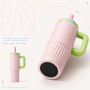 1000ml 316 Stainless Steel Tumbler with Handle 