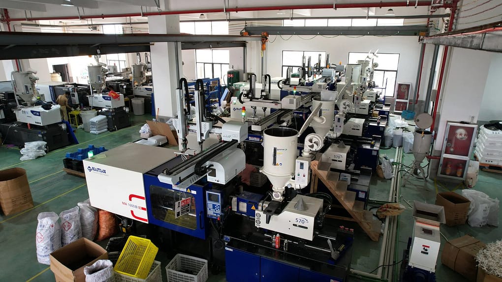machine processing tumblers in bulk