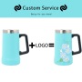 24oz Wide-Mouth Insulated Cup with Large Handle