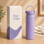 800ML/26oz Custom Portable Stainless Steel | Bluegreen