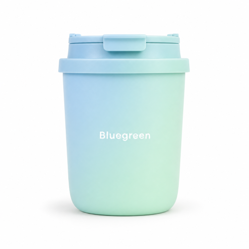 12oz Compact Stainless Steel Travel Coffee Cup | Bluegreen 12oz Compact Stainless Steel Travel Coffee Cup | Bluegreen
