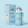 550ml Shark Pop-Up Lid Stainless Steel Kids Bottle OEM