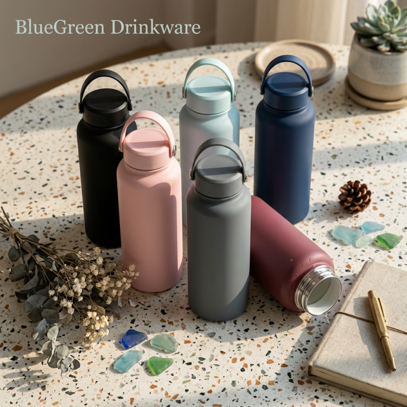 1000ml Multi-Lid 304 Stainless Steel Vacuum Flask OEM