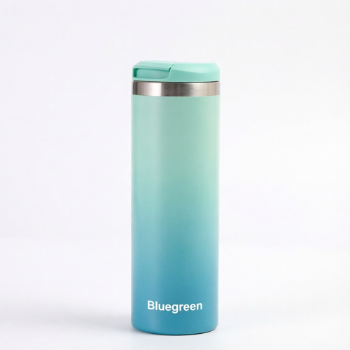 500ml Stainless Steel Coffee Cup with One-Touch Flip Lid