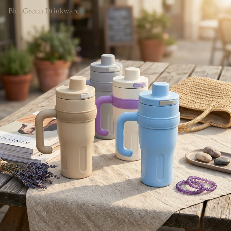 1000ml Stainless Steel Tumbler with Handle OEM